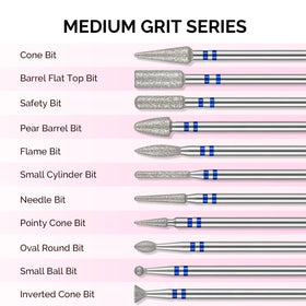 MelodySusie bits arranged in case for quick selection and dust-free storage benefit