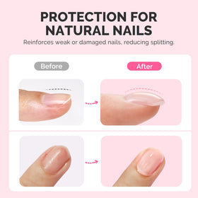MelodySusie built-in brush applying gel for precise, easy application benefit