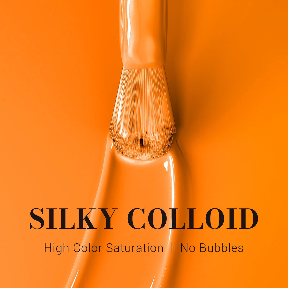 MelodySusie brush stroke displaying smooth coverage and easy application