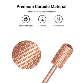 MelodySusie close-up of YG6X carbide cross-cut teeth for fast, efficient removal
