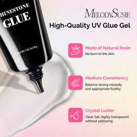 MelodySusie chrome powder effect demo revealing high-shine mirror finish