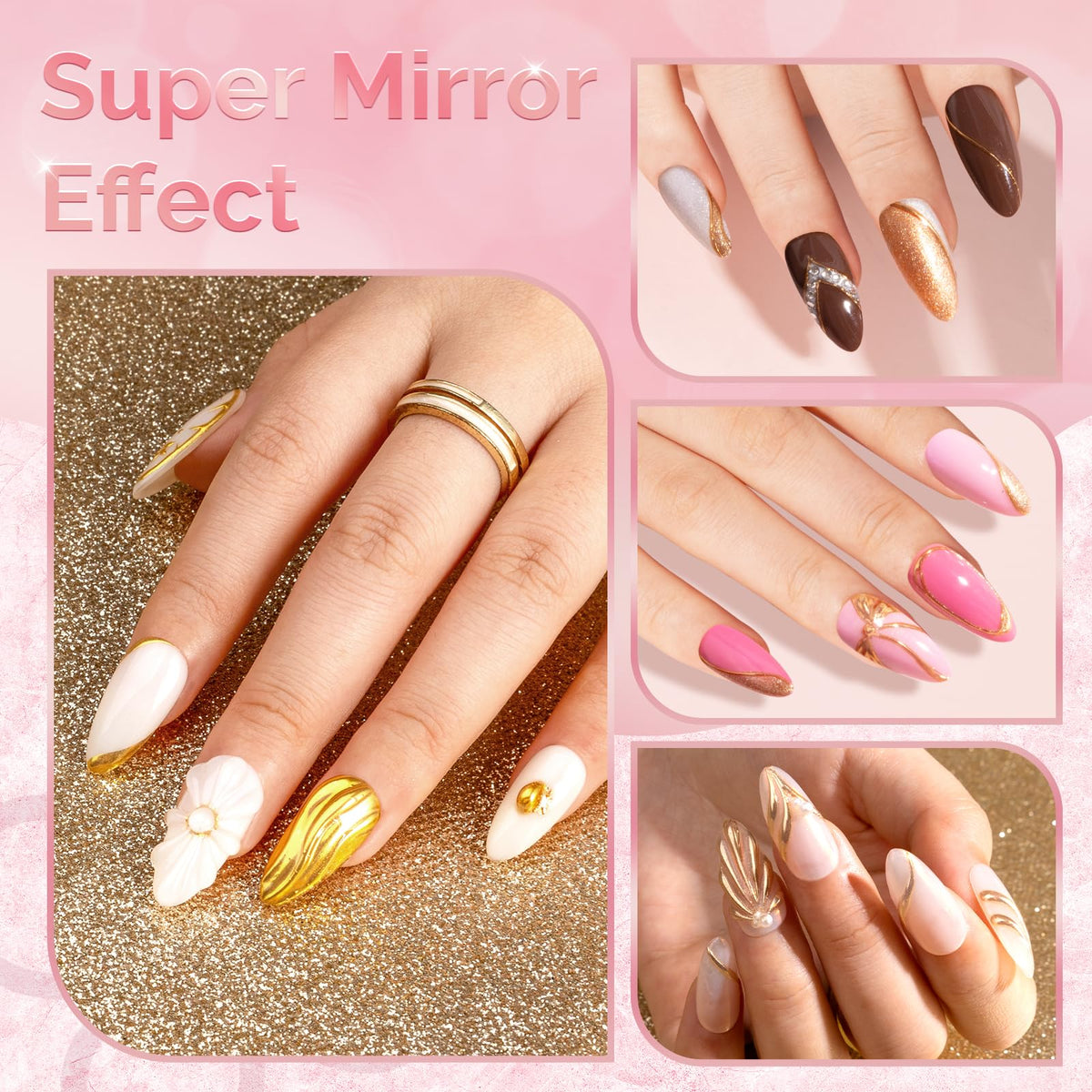 MelodySusie powder texture close-up highlighting ultra-fine metallic sheen