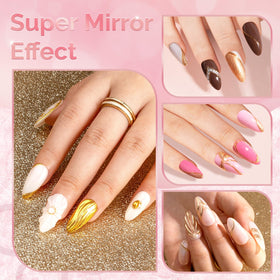 MelodySusie powder texture close-up highlighting ultra-fine metallic sheen