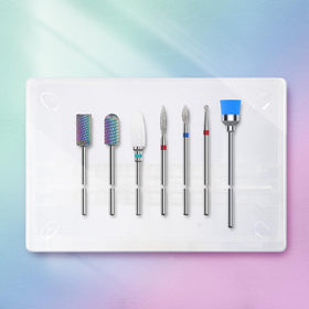 MelodySusie full kit laid out organized to show each bit and colorful shank finish