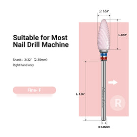 MelodySusie used for cuticle cleanup on nail edge, enables neat, detailed results