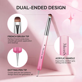 MelodySusie stainless steel dotting pen tip close-up, durable tool for exact dots