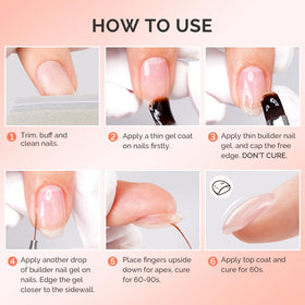 MelodySusie finished manicure lifestyle shot highlighting durable, glossy nail results