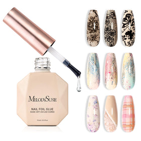 MelodySusie front bottle shot showing 15ml adhesive and clear labeling benefit