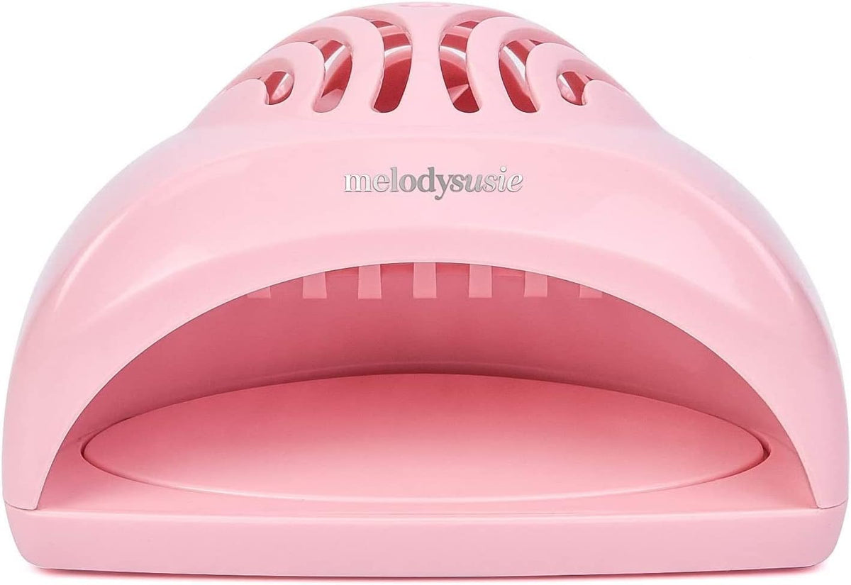MelodySusie front view compact nail dryer shows portable design and safe airflow