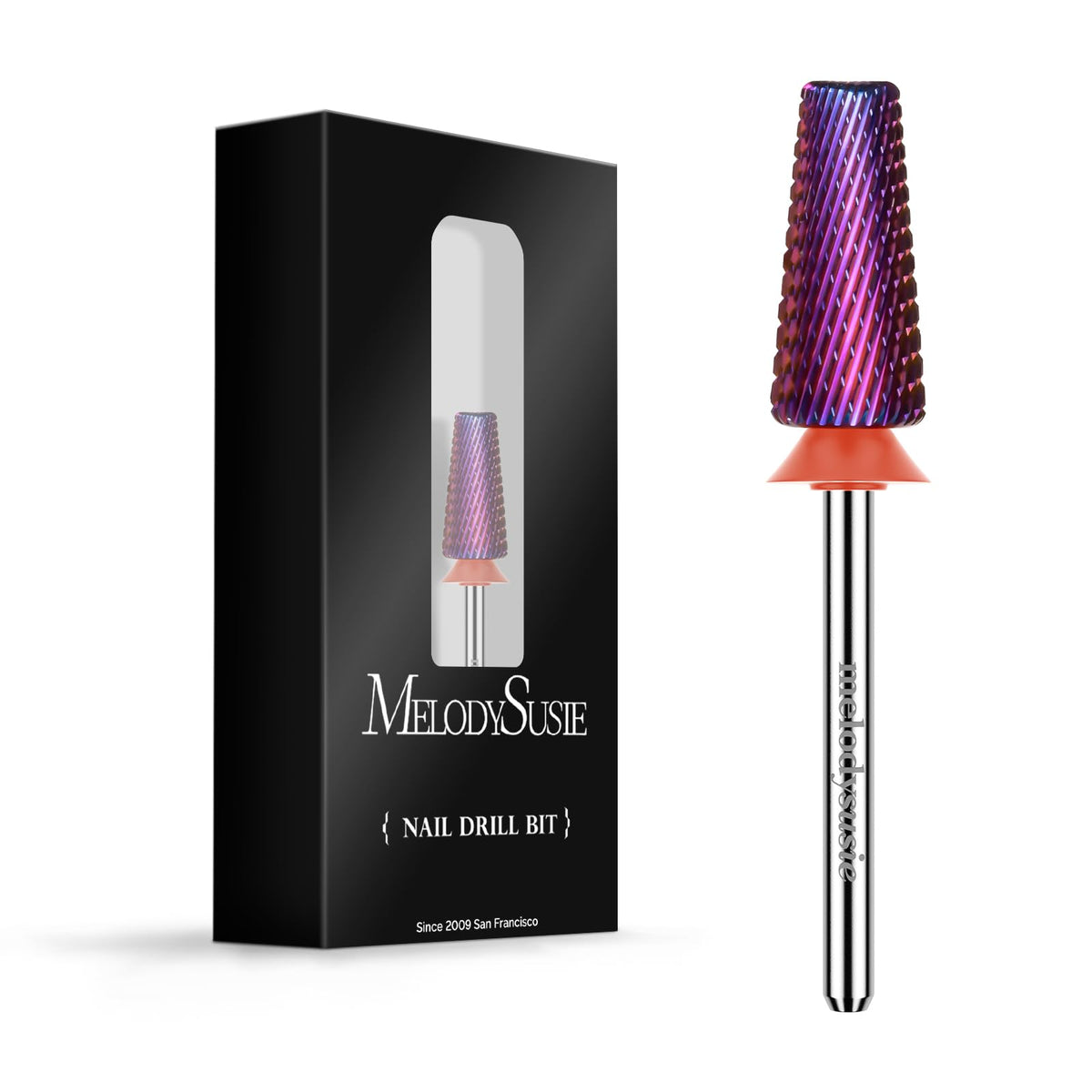 MelodySusie front view purple 5-in-1 bit shows compact kit and quick identification benefit