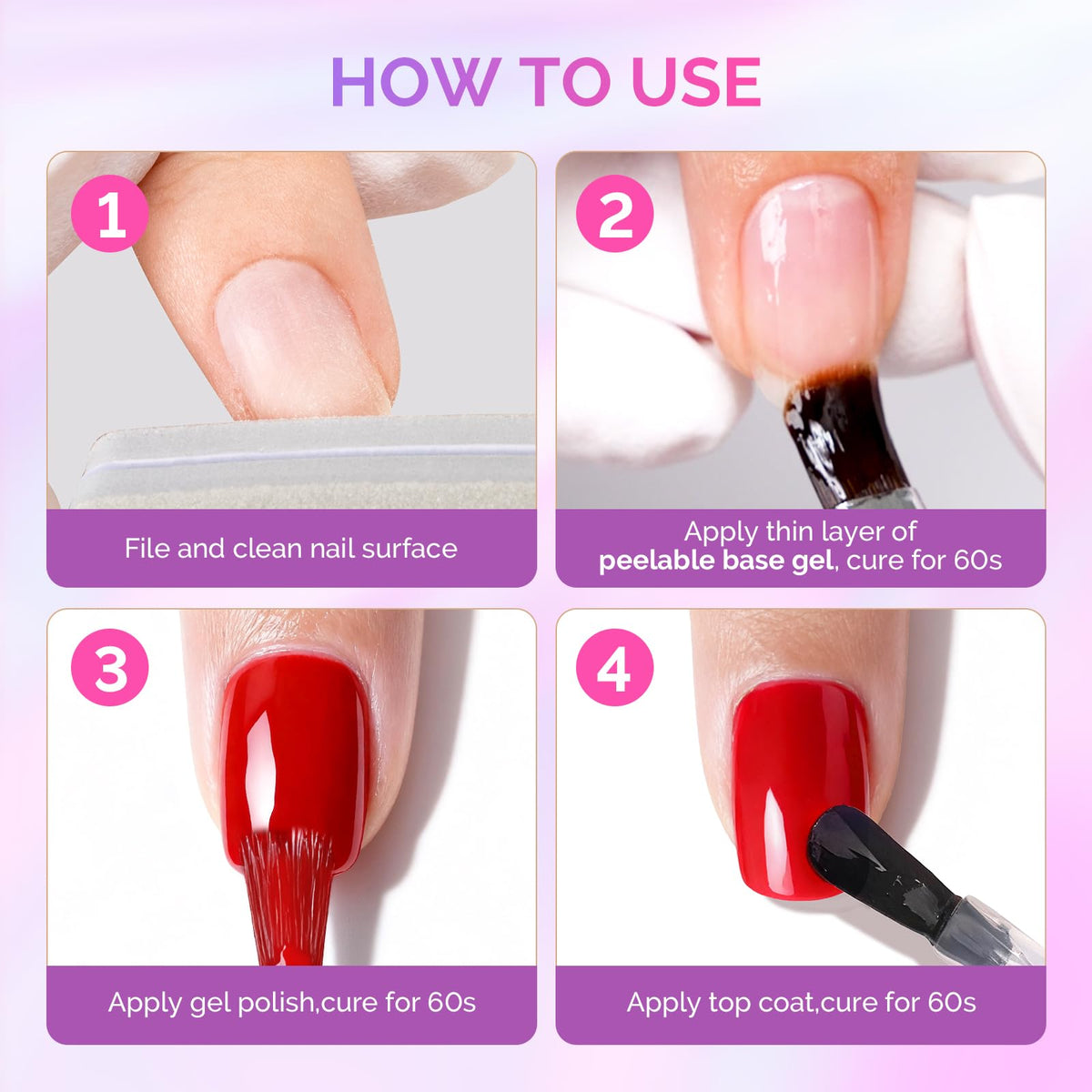 MelodySusie home DIY nail station showing easy, salon-quality results