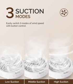 MelodySusie in-use during home manicure illustrating cleaner air benefit