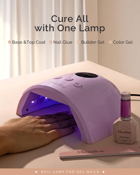 MelodySusie close-up of 30 dual LED beads highlighting even light distribution and efficient cure