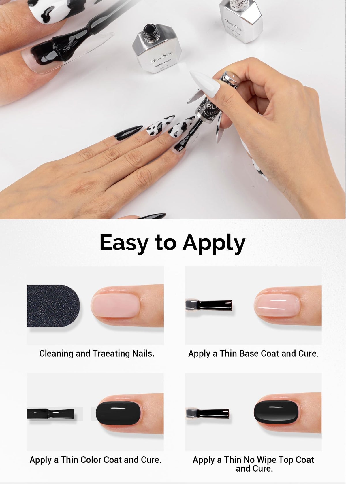 MelodySusie lifestyle on a tabletop showing kit ready for at-home mani