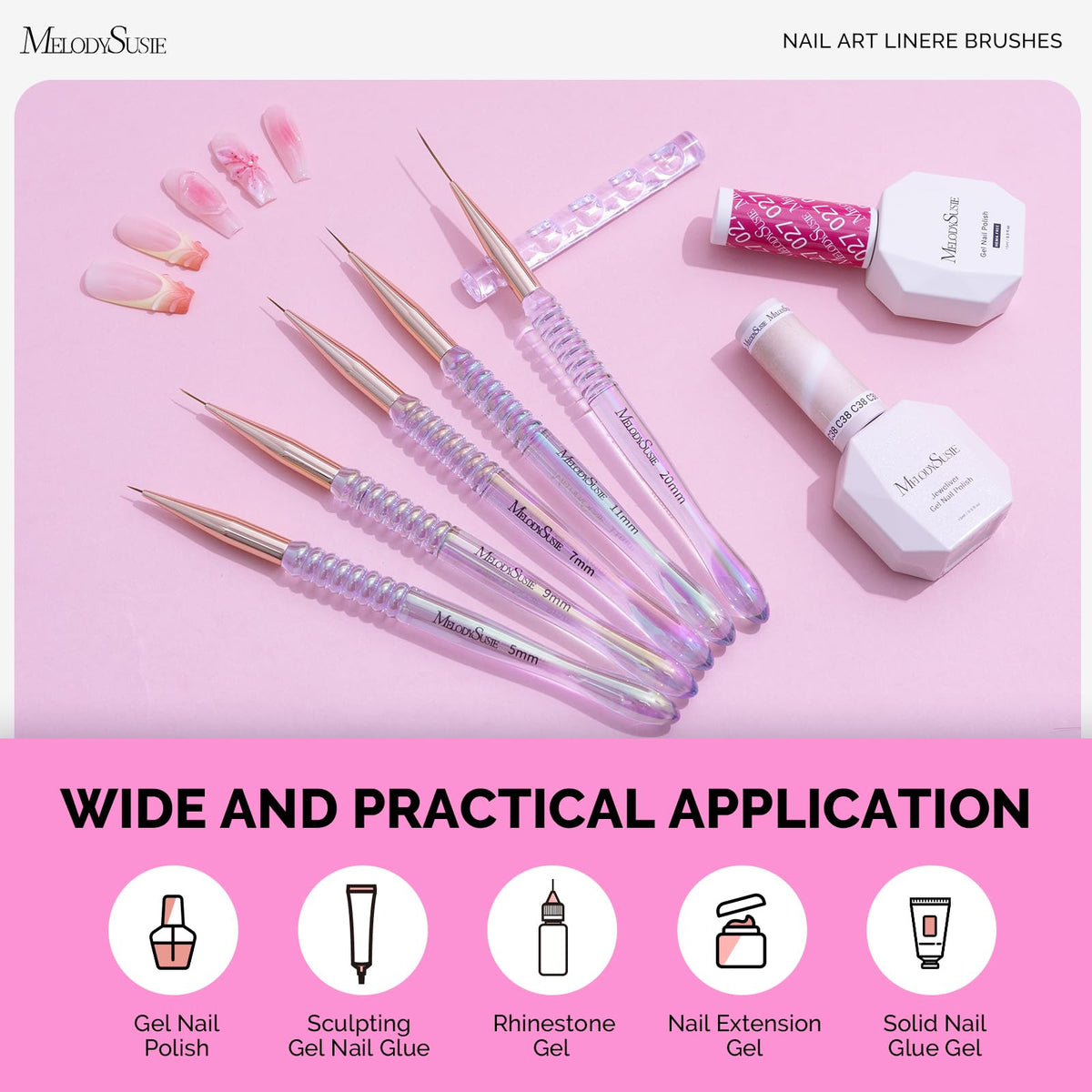 MelodySusie brushes inside a makeup bag ready for travel showing portability benefit