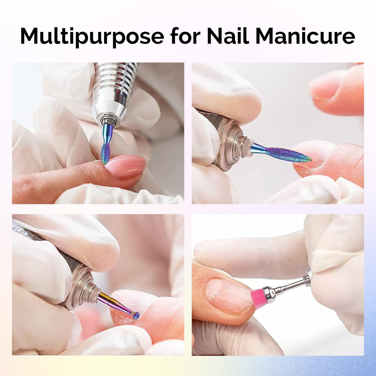 MelodySusie salon workstation with kit in use showing professional-grade nail care