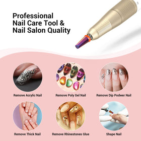 MelodySusie on manicure station with tools showing professional setup benefit