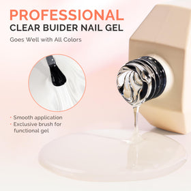 MelodySusie nail extension in progress illustrating secure tip attachment and shaping