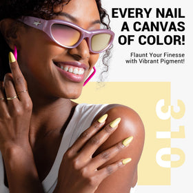 MelodySusie painted nails in use showing durable, salon-quality manicure benefit