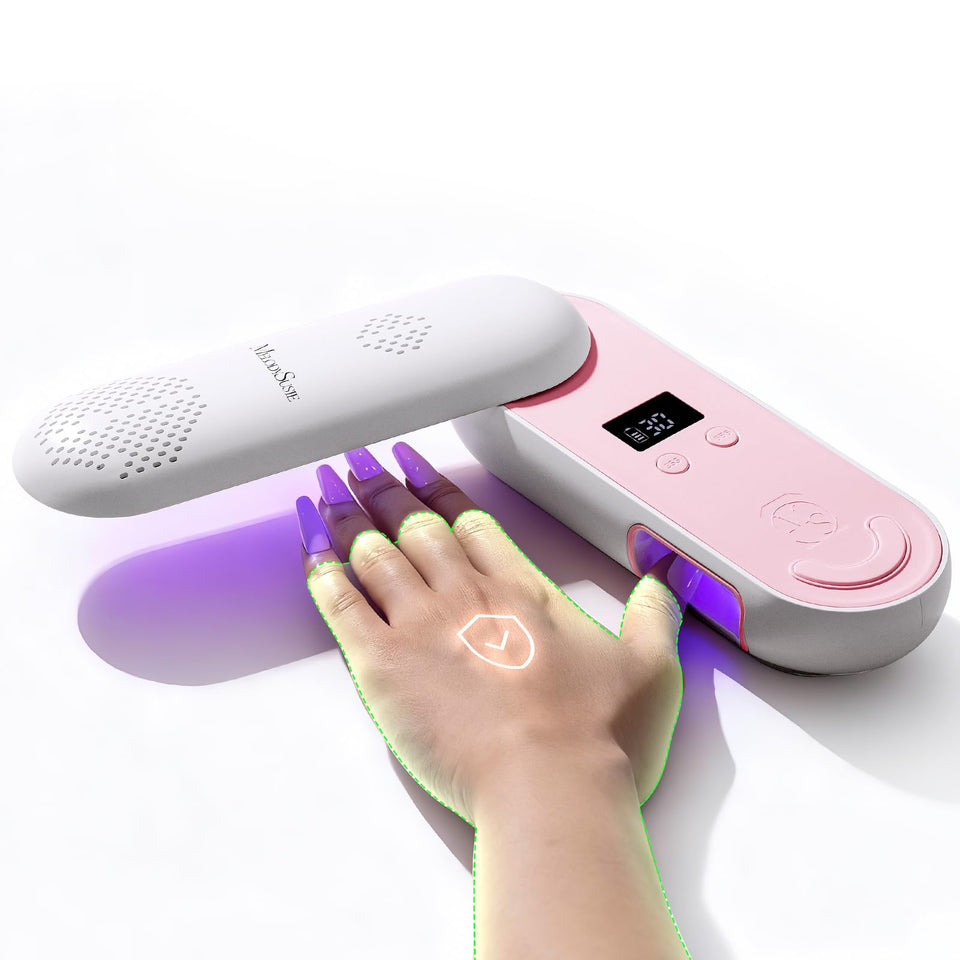 MelodySusie P-PLUS20F front packaging showing compact lamp and colors, perfect for travel
