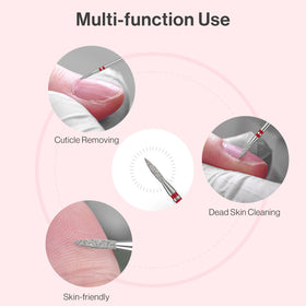 MelodySusie packaging layout showing included bit for organized salon storage