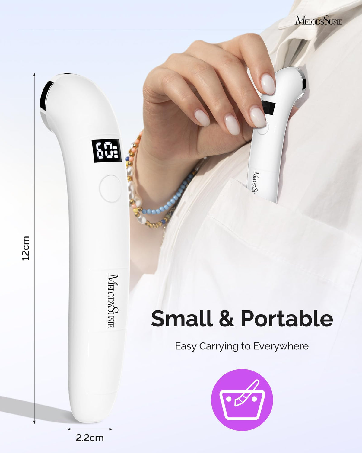 MelodySusie retail packaging and included accessories for ready-to-use setup