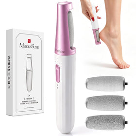 MelodySusie PC800G front view showing sleek white rose finish and ergonomic grip for comfort