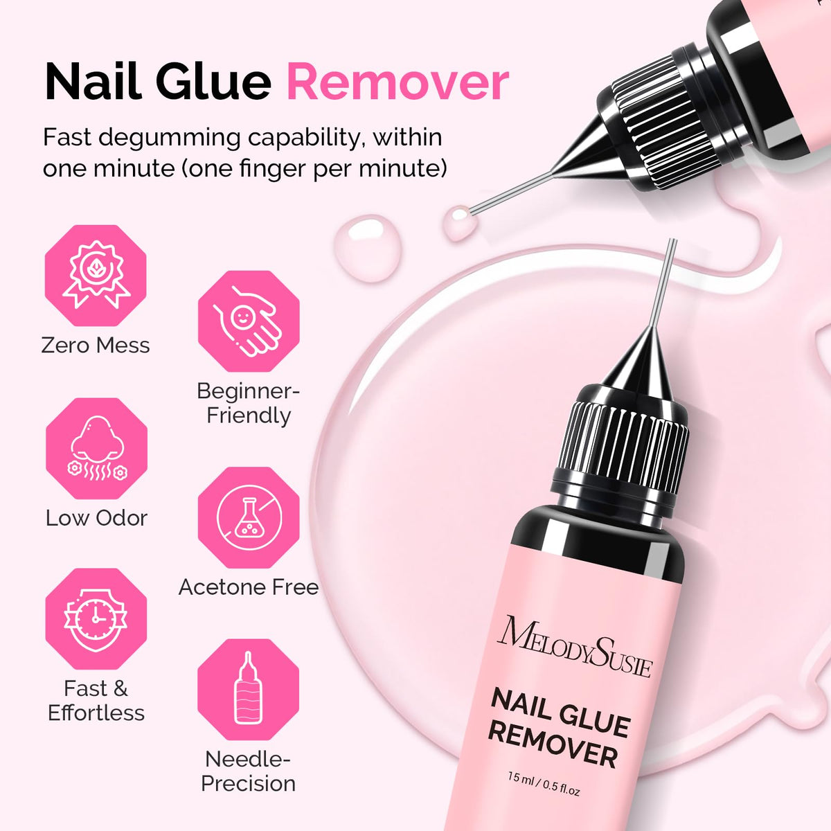MelodySusie pen tip detail enabling precise glue application benefit