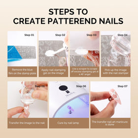 MelodySusie etched plate patterns close-up offering varied motifs for styling nails