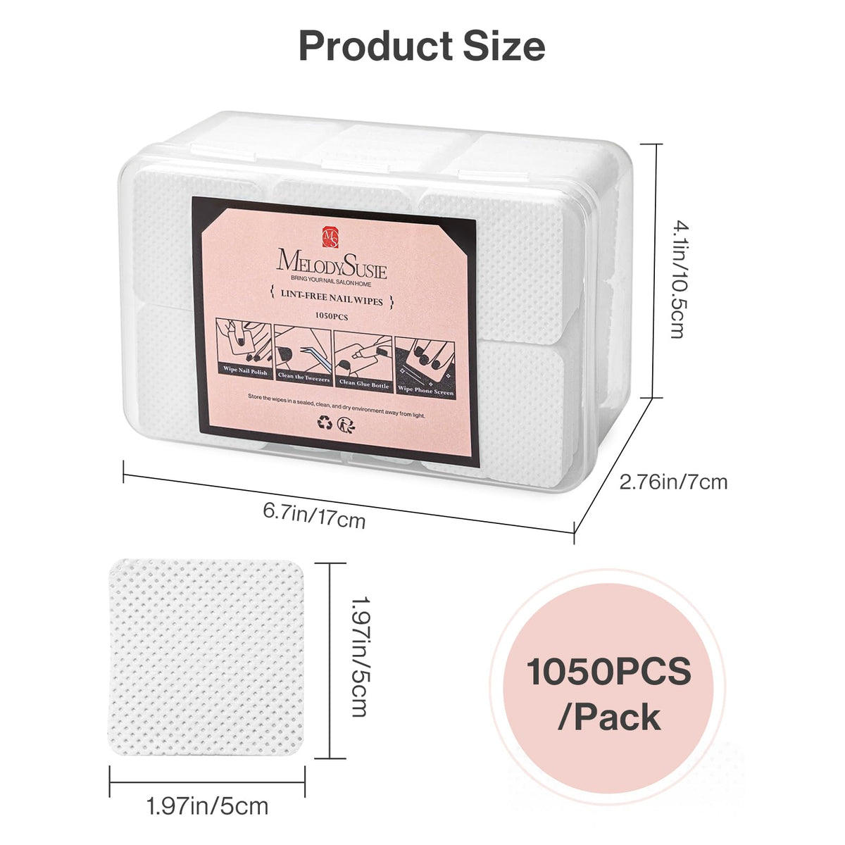 MelodySusie wipes on salon workstation illustrating professional tidy workflow