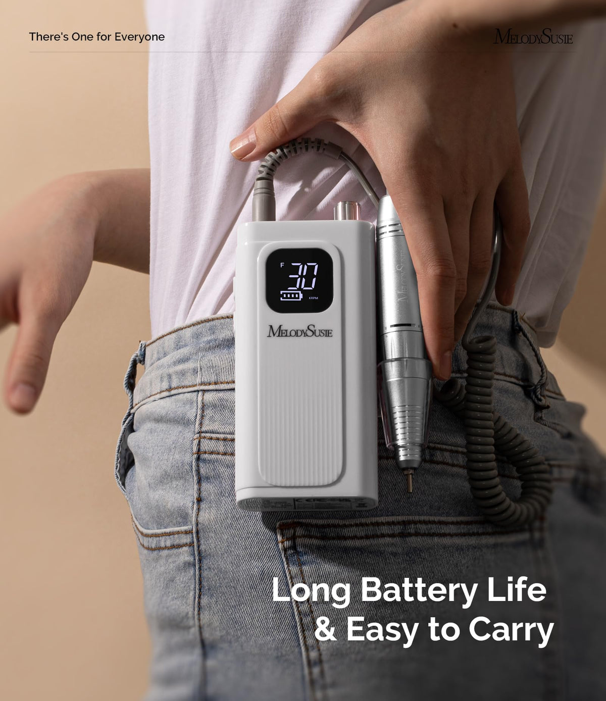 MelodySusie SC300F handpiece ventilation close-up reducing heat for longer sessions