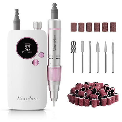 MelodySusie SC320F front view showing pastel design and clip-on unit for portability
