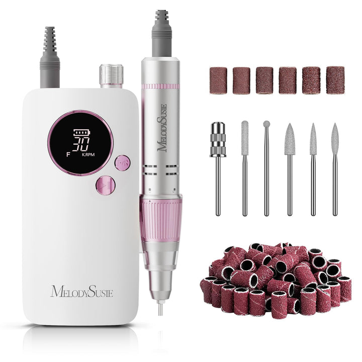 MelodySusie SC320F front view showing pastel design and clip-on unit for portability