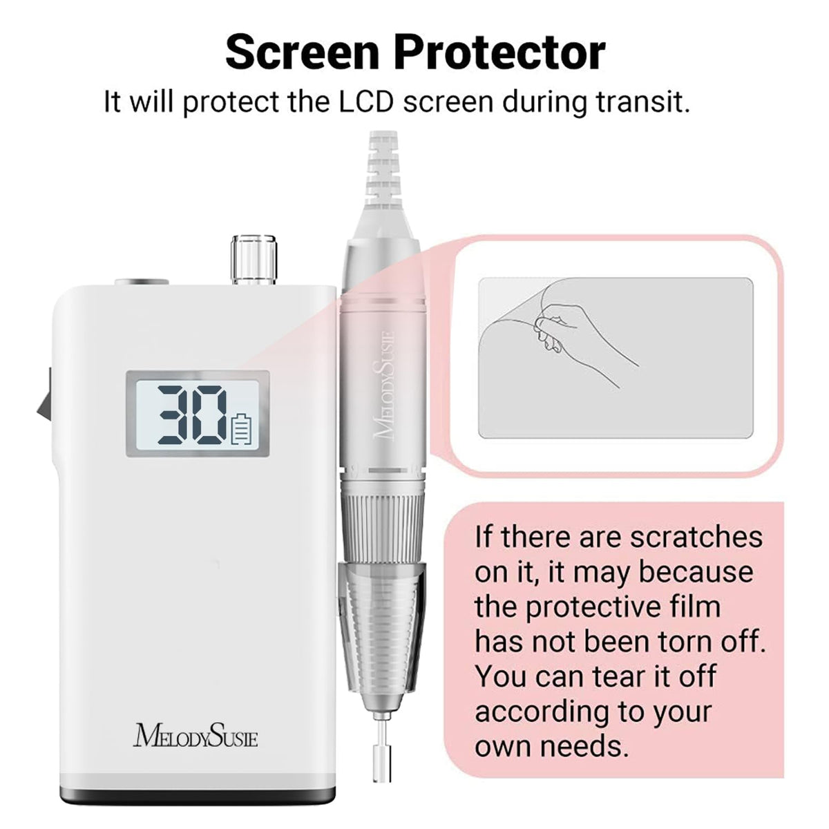 MelodySusie SC320H paired with pocket dust collector for cleaner workspace