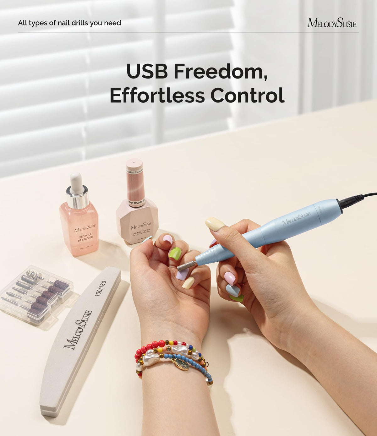 MelodySusie hand holding device to show handheld size and scale