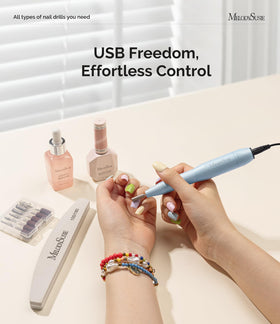 MelodySusie hand holding device to show handheld size and scale