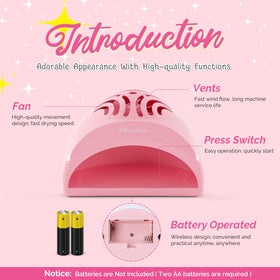 MelodySusie scale comparison beside common items shows travel-friendly size