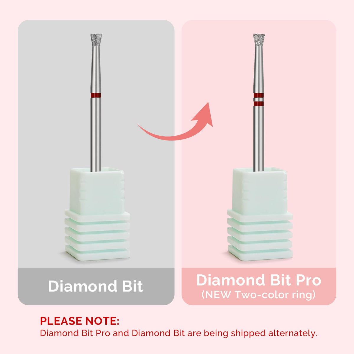 MelodySusie shank and size label showing 3/32'' compatibility for common nail drill handpieces