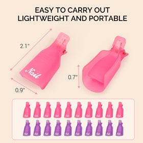 MelodySusie clips next to a coin to show scale and compact storage advantage