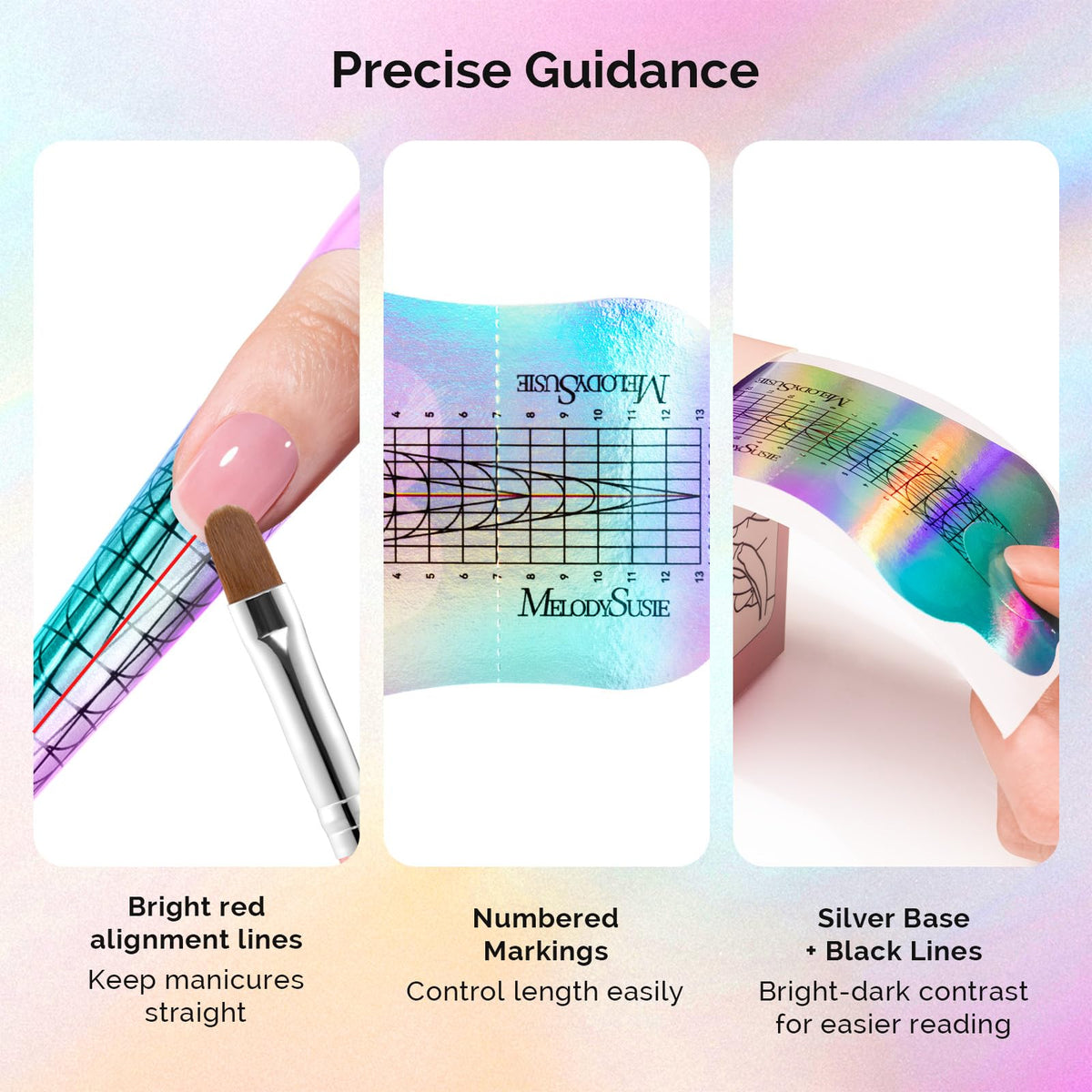 MelodySusie form on hand demonstrating fit and scale for all finger sizes