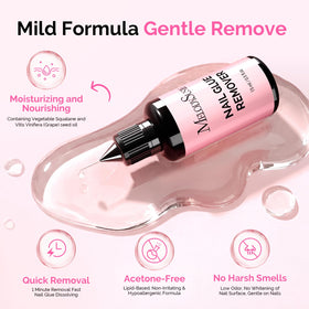MelodySusie remover texture close-up highlighting low-odor formula