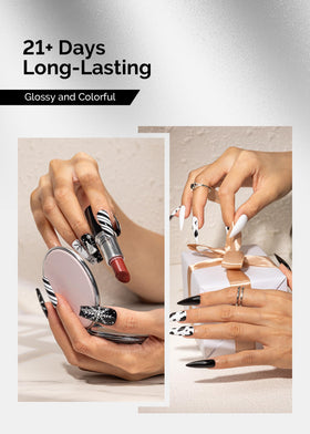 MelodySusie thick gel texture pool illustrating viscosity for crisp nail art
