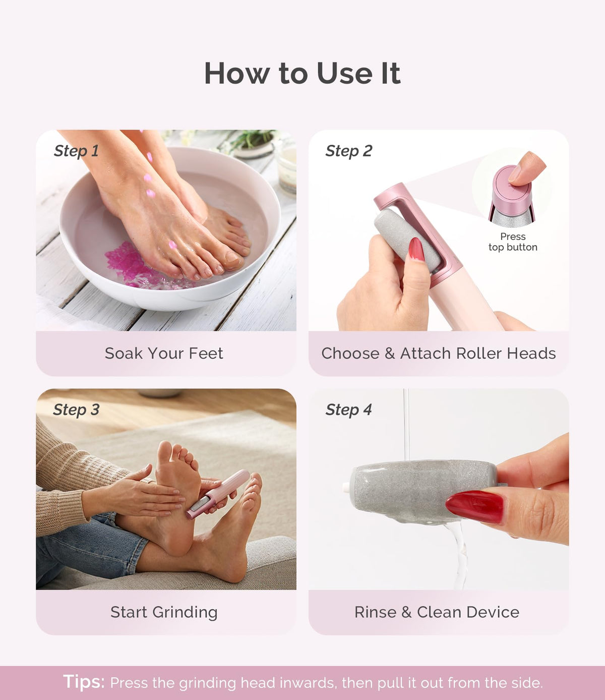 MelodySusie packed in toiletry bag for travel, convenient portable pedicure benefit