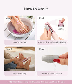 MelodySusie packed in toiletry bag for travel, convenient portable pedicure benefit