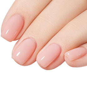 MEMEDA brush stroke texture on white card showing smooth, opaque coverage and high pigmentation