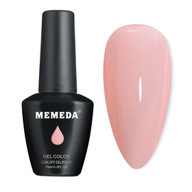 MEMEDA label and cap close-up highlighting product details and easy-grip cap for precise control