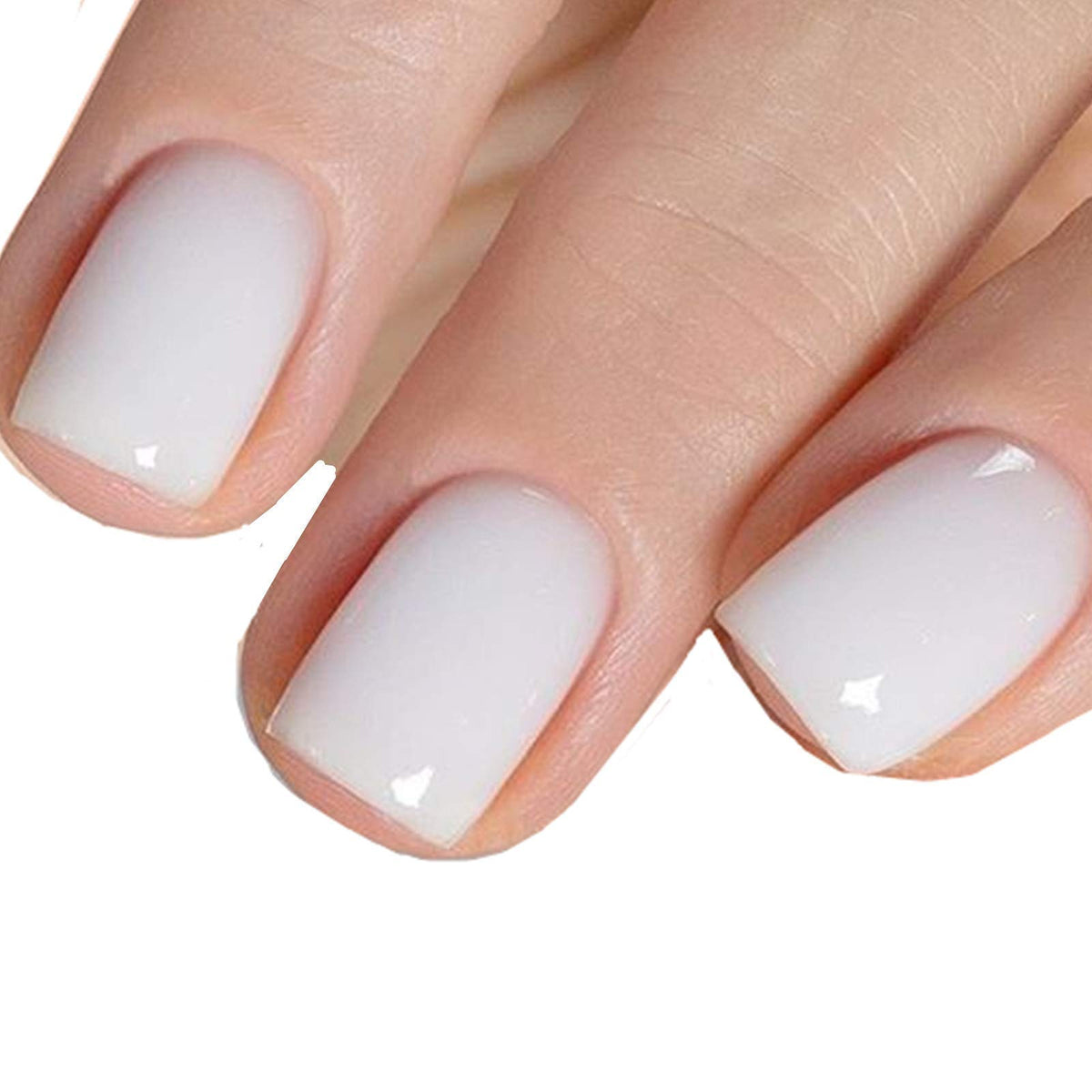 MEMEDA front packaging showing milky white nude polish and label benefits