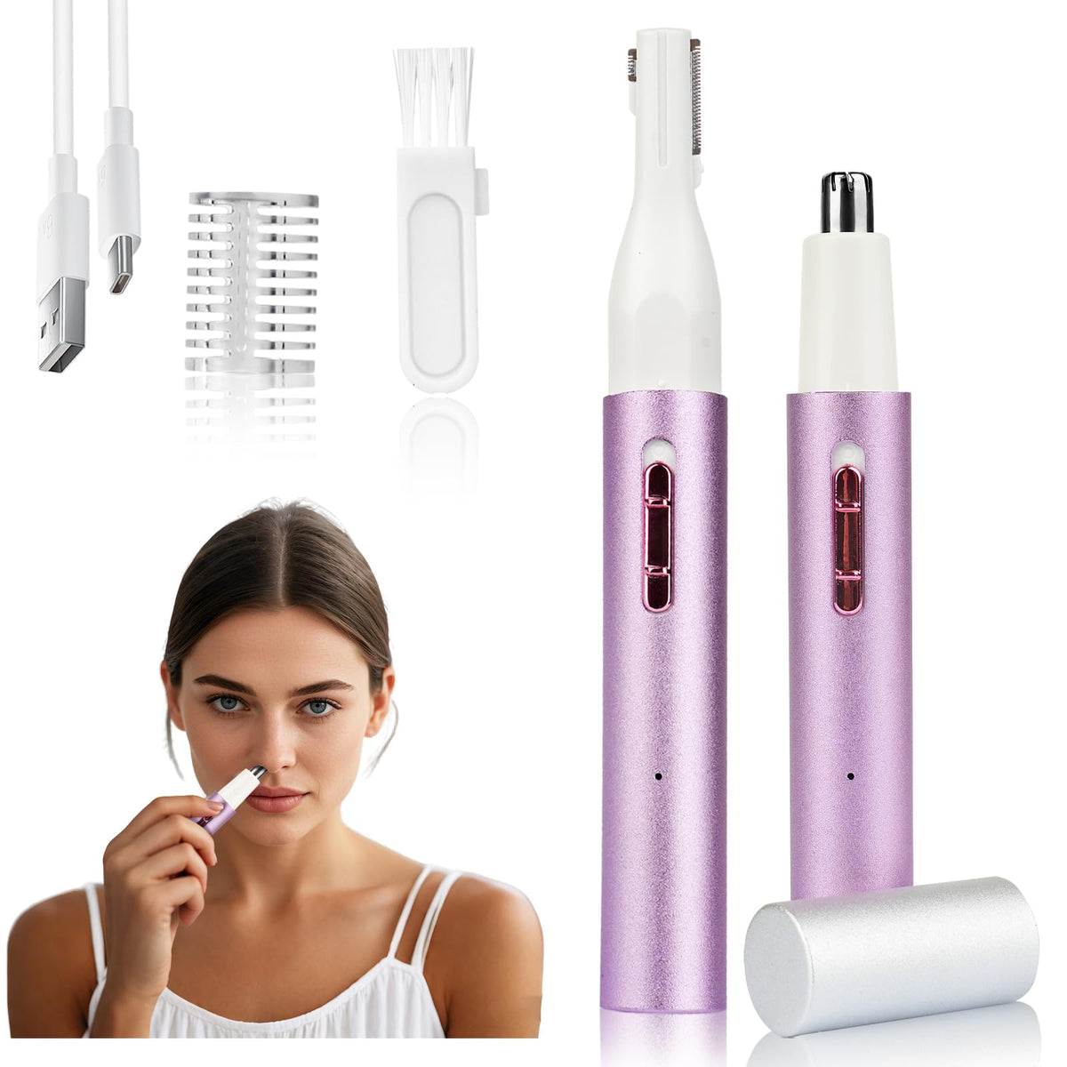 Mendaping front view multicolor showing sleek pen-shaped design and control benefits