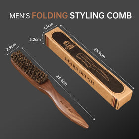 MenGate bristles redistributing natural oils for healthier looking beard