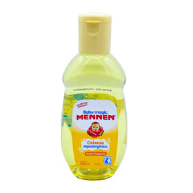 MENNEN Baby Magic front bottle view showing label and volume benefit